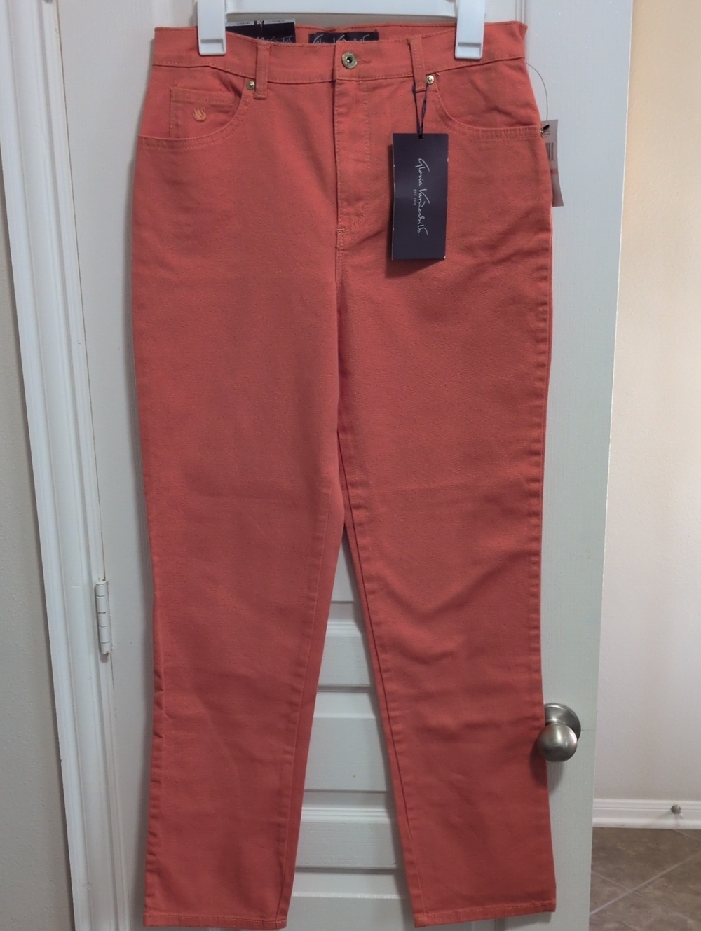 Gloria Vanderbilt Amanda Classic Fit Orange Soda Jeans
